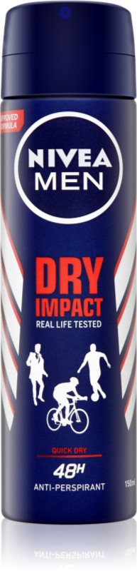 Nivea Men Dry Impact dezodorant v pršilu