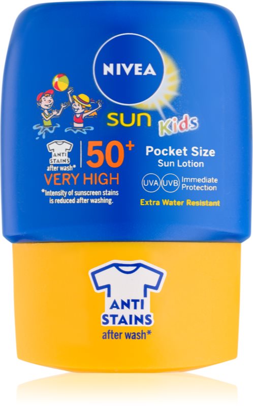 Nivea Sun Kids Children's Pocket Sun Milk SPF 50+