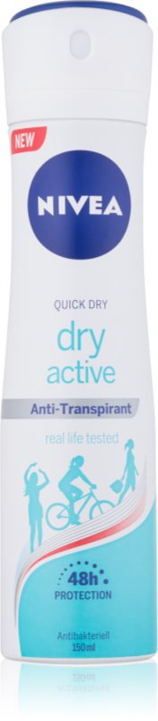 Nivea Dry Active antiperspirant v pršilu