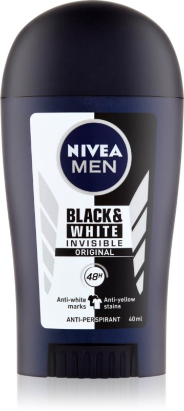 Nivea Men Invisible Black & White No White or Yellow Marks Antiperspirant 48h