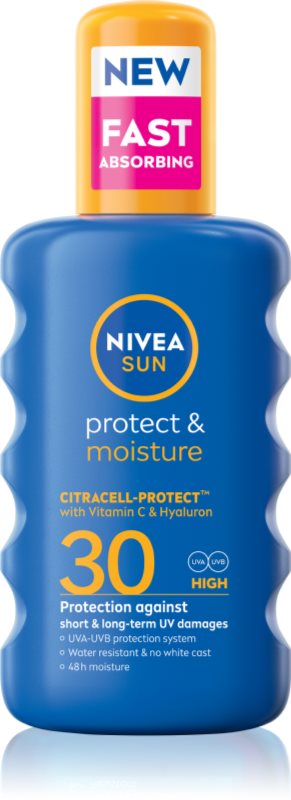 Nivea Sun Protect & Moisture spray solar hidratante