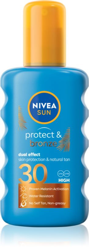 Nivea Sun Protect & Bronze spray solar intensivo SPF 30
