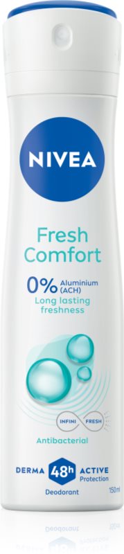 Nivea Fresh Comfort Deodorant Spray 48h