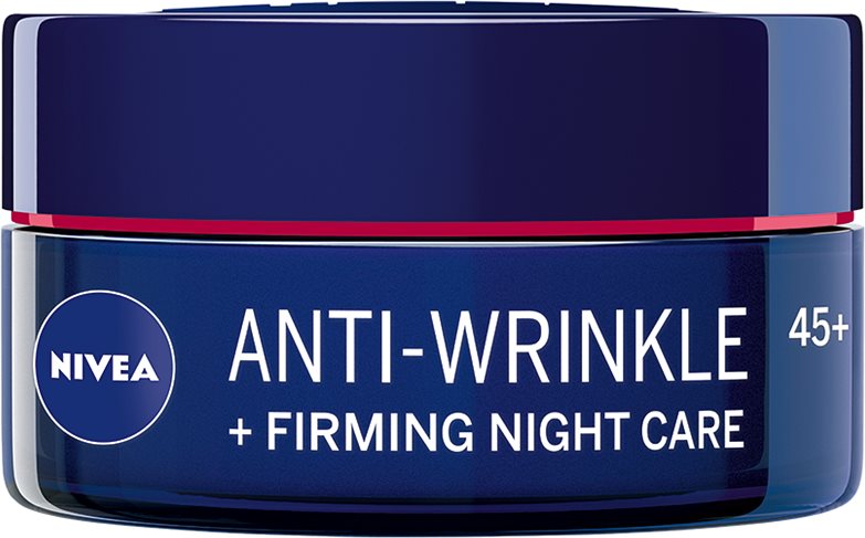 Nivea Anti-Wrinkle Firming spevňujúci nočný krém proti vráskam 45+