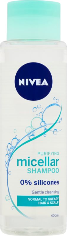Nivea Micellar Shampoo champô micelar purificante para cabelo normal a oleoso