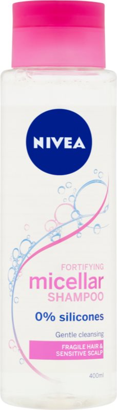 Nivea Micellar Shampoo champô micelar reforçador para cabelo enfraquecido