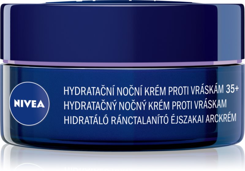 Nivea Anti-Wrinkle Moisture nawilżający krem przeciwzmarszczkowy na noc 35+