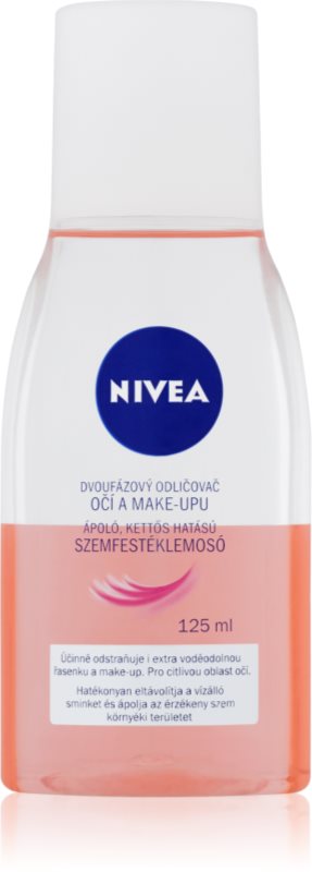 Nivea Gentle Caring dvofazni odstranjevalec ličil za okoli oči
