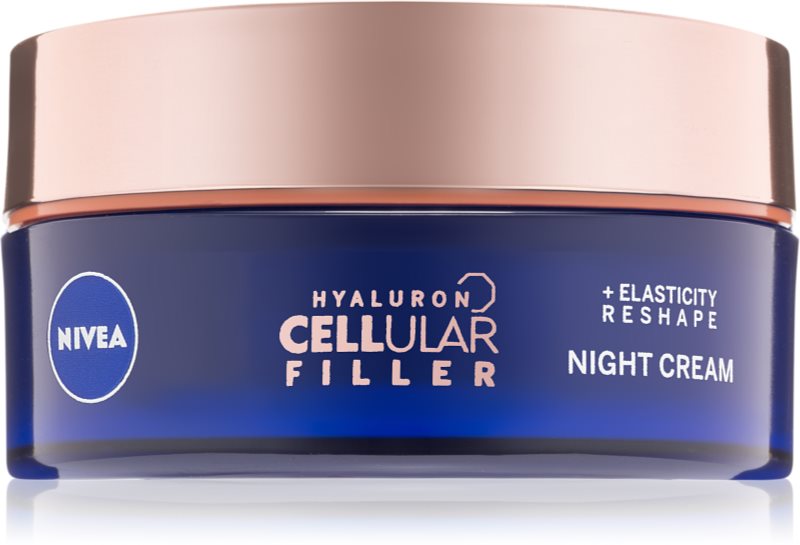Nivea Hyaluron Cellular Filler nočna krema za preoblikovanje obraza
