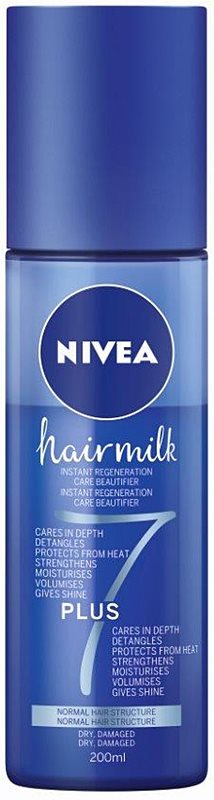 Nivea Hairmilk 7 Plus balsam pentru regenerarea părului pentru par normal