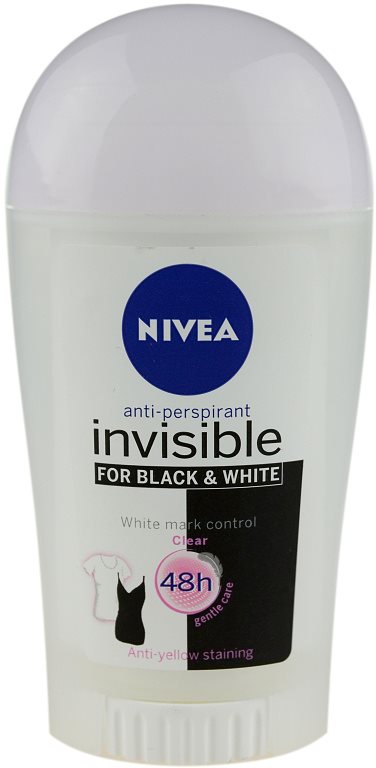 Nivea Invisible Black & White Clear antiperspirant