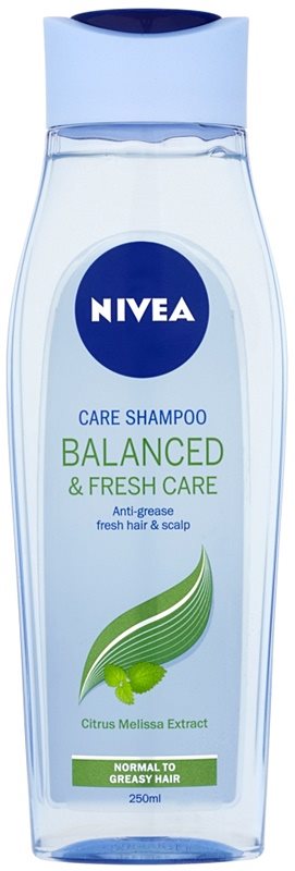 Nivea Balanced & Fresh Care champô de cuidado para cabelo normal a oleoso