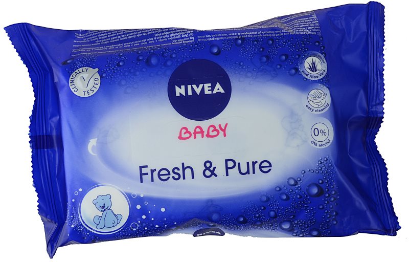 Nivea Baby Fresh & Pure Reinigungstücher für Kinder