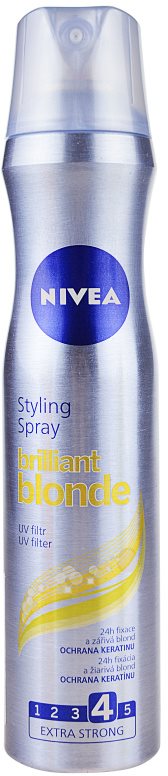Nivea Brilliant Blonde lakier do włosów blond