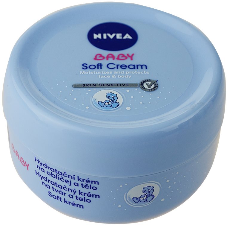 Nivea Baby Soft & Cream creme hidratante para rosto e corpo