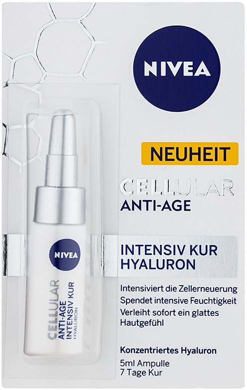 Nivea Cellular Anti-Age tratamento intensivo rejuvenescedor com ácido hialurónico
