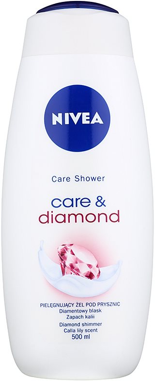 Nivea Care & Diamond upokojujúci sprchový gél