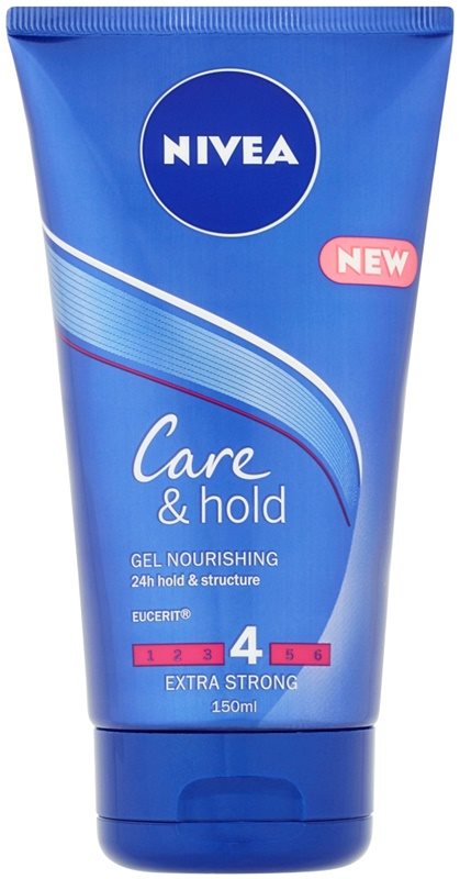 Nivea Care & Hold gel de cabelo nutritivo com fixação extra forte