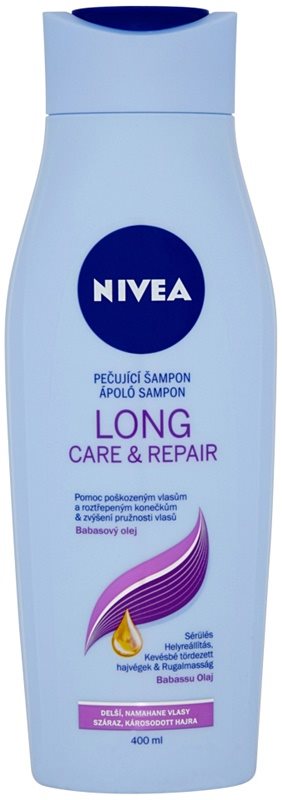 Nivea Long Care & Repair Shampoo voor Breekbaar en Gestrest Haar