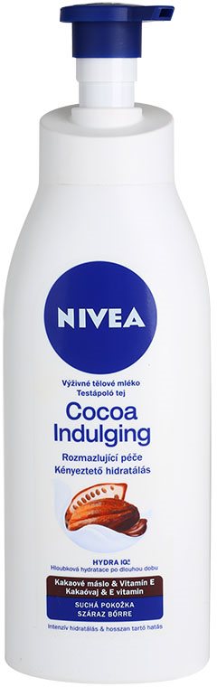 Nivea Cocoa Indulging leche corporal nutritiva para pieles secas