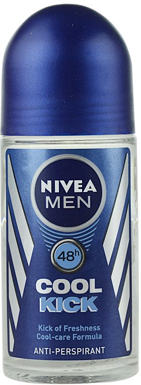 Nivea Men Cool Kick roll-on antibacteriano para homens