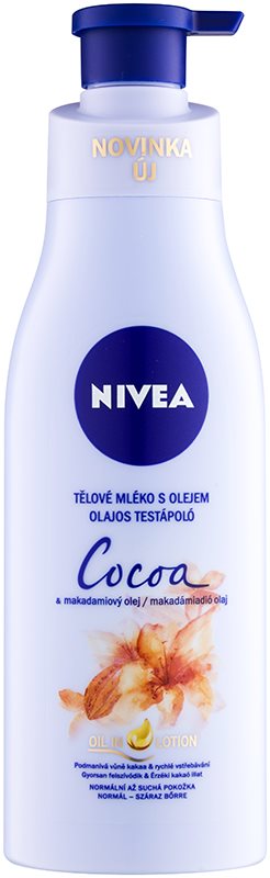 Nivea Cocoa & Macadamia Oil lotiune de corp cu ulei