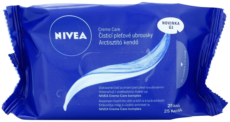 Nivea Creme Care toalhetes de limpeza facial