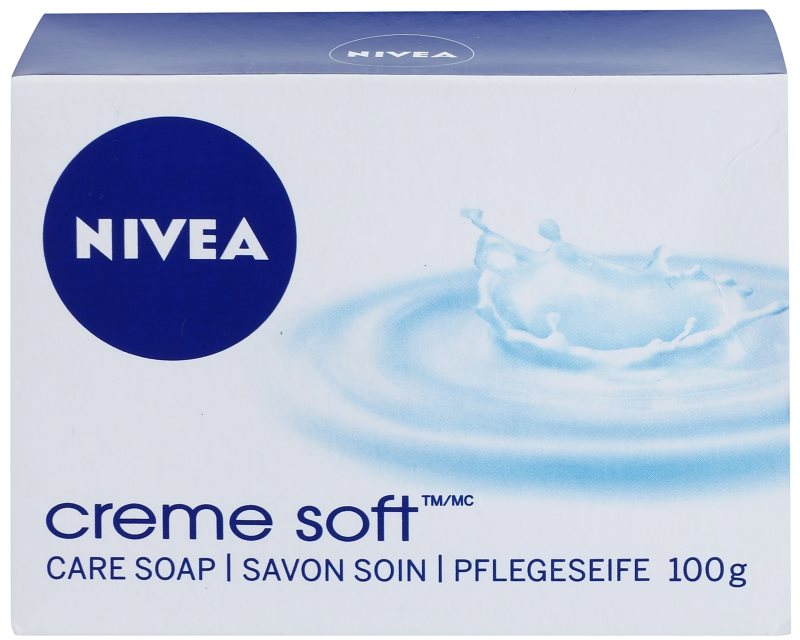 Nivea Creme Soft tuhé mýdlo