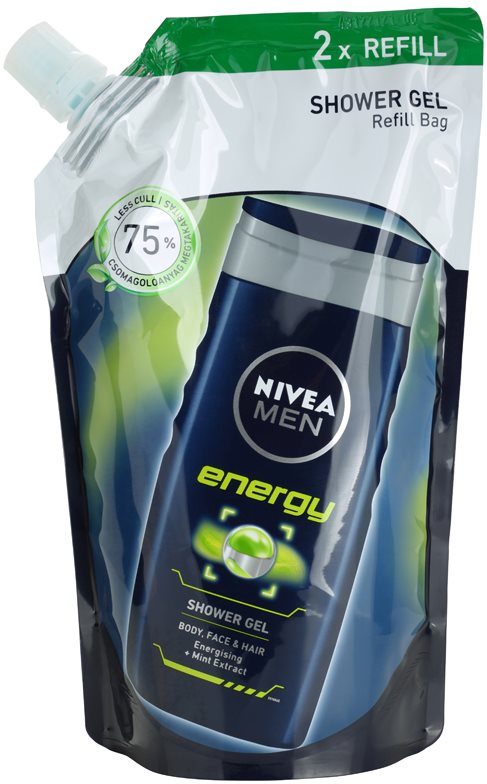 Nivea Men Energy Duschgel Ersatzfüllung