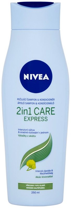 Nivea 2in1 Care Express Protect & Moisture Shampoo And Conditioner 2 In 1 for All Hair Types