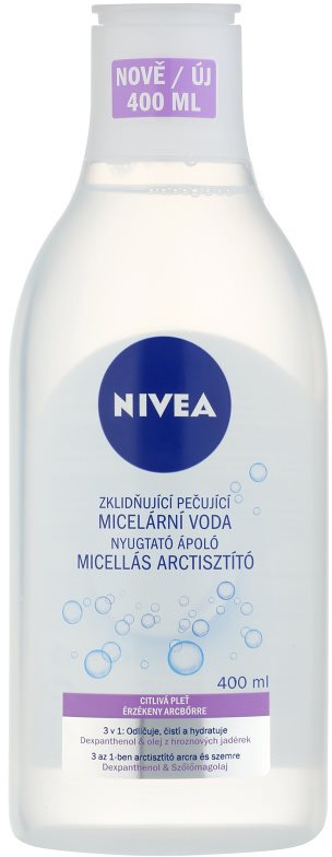 Nivea Face agua micelar limpiadora calmante para pieles sensibles