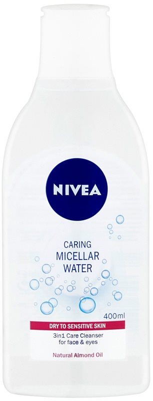 Nivea Face jemná pečující micelární voda pro suchou až citlivou pleť