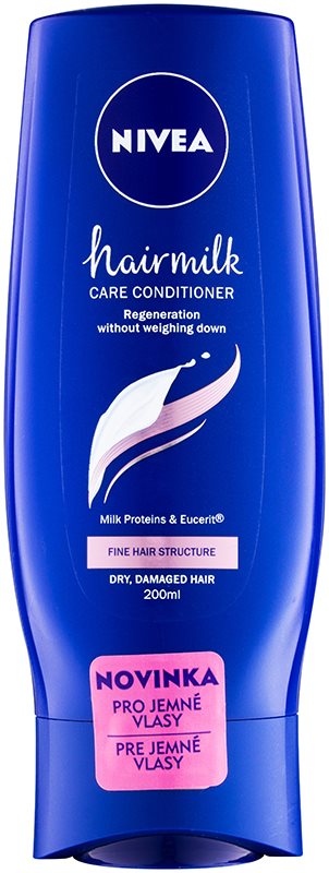 Nivea Hairmilk pečující kondicionér pro jemné vlasy