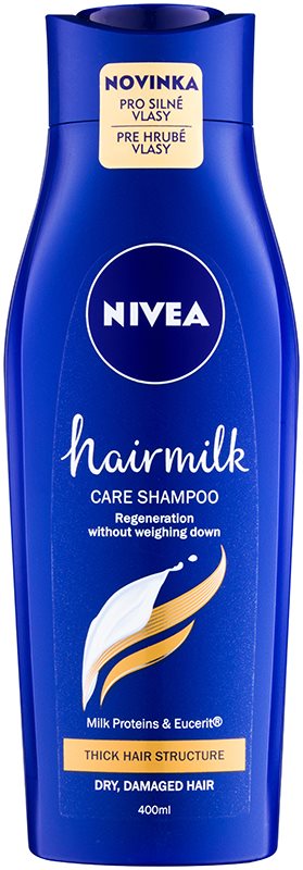 Nivea Hairmilk Pflegeshampoo für kräftiges und widerspenstiges Haar