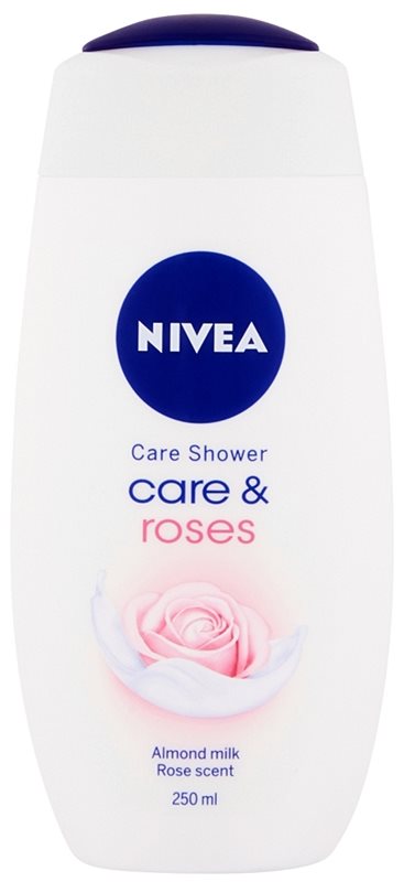 Nivea Care & Roses negovalni gel za prhanje