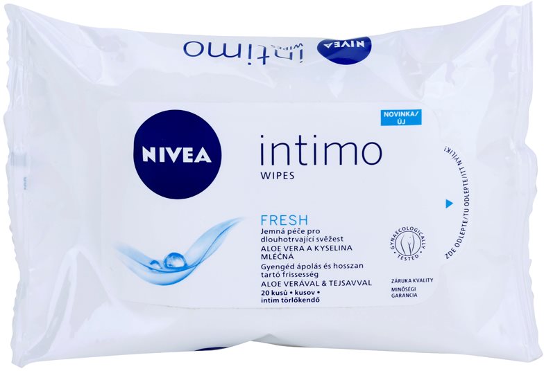 Nivea Intimo Fresh robčki za intimno higieno