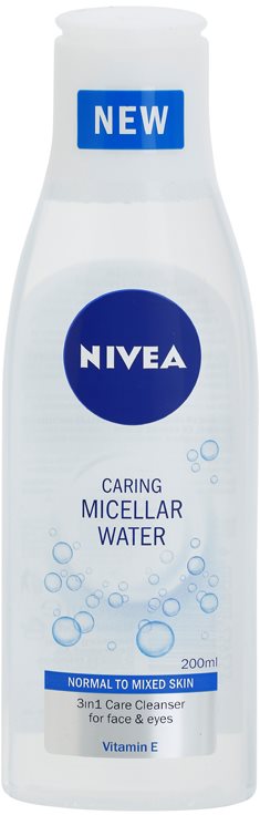 Nivea Caring osvěžující micelární voda s vitamínem E