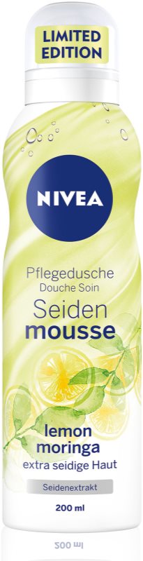 Nivea Silk Mousse Lemon Moringa negovalna pena za prhanje
