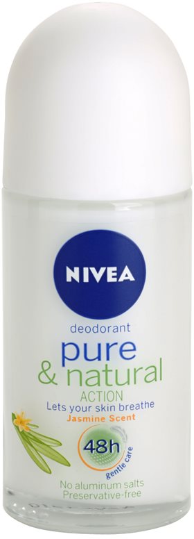 Nivea Pure & Natural desodorante roll-on