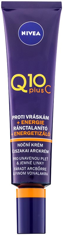 Nivea Q10 Plus C energizující noční krém proti vráskám