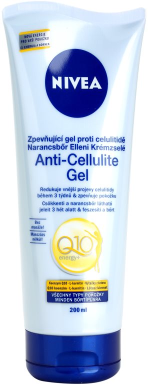 Nivea Q10 Plus gel reafirmante contra la celulitis