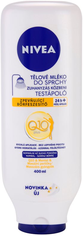 Nivea Q10 Plus telové mlieko do sprchy