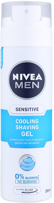 Nivea Men Sensitive gel de afeitar con efecto frío