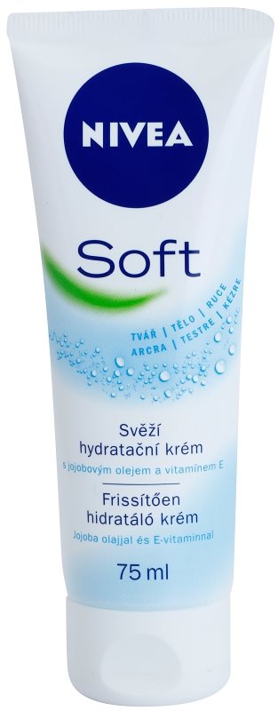 Nivea Soft crema hidratante refrescante en tubo