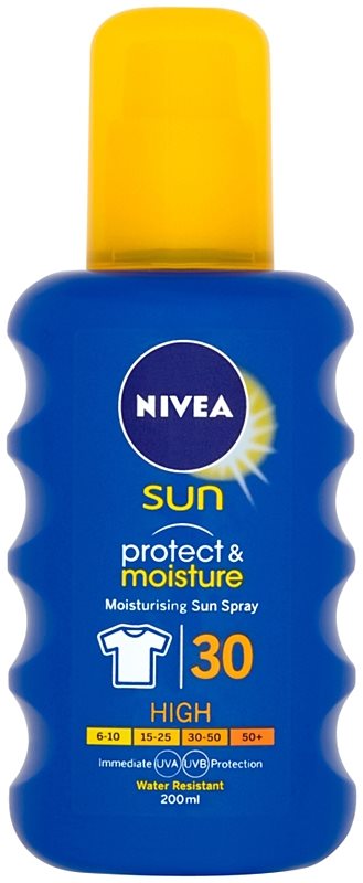 Nivea Sun Protect & Moisture spray autobronzant hidratant SPF 30