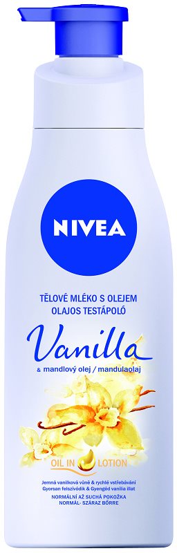 Nivea Vanilla & Almond Oil mleczko do ciała z olejem