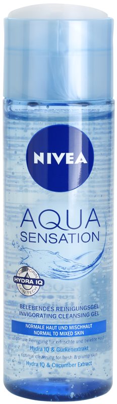 Nivea Visage Aqua Sensation čistilni gel za normalno do mešano kožo