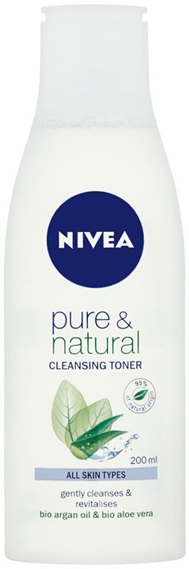 Nivea Visage Pure & Natural tónico limpiador facial