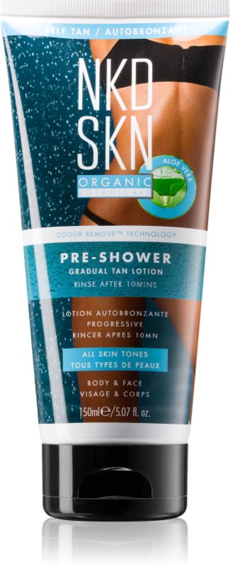 NKD SKN Pre-Shower zmývateľný samoopaľovací krém pre postupné opálenie