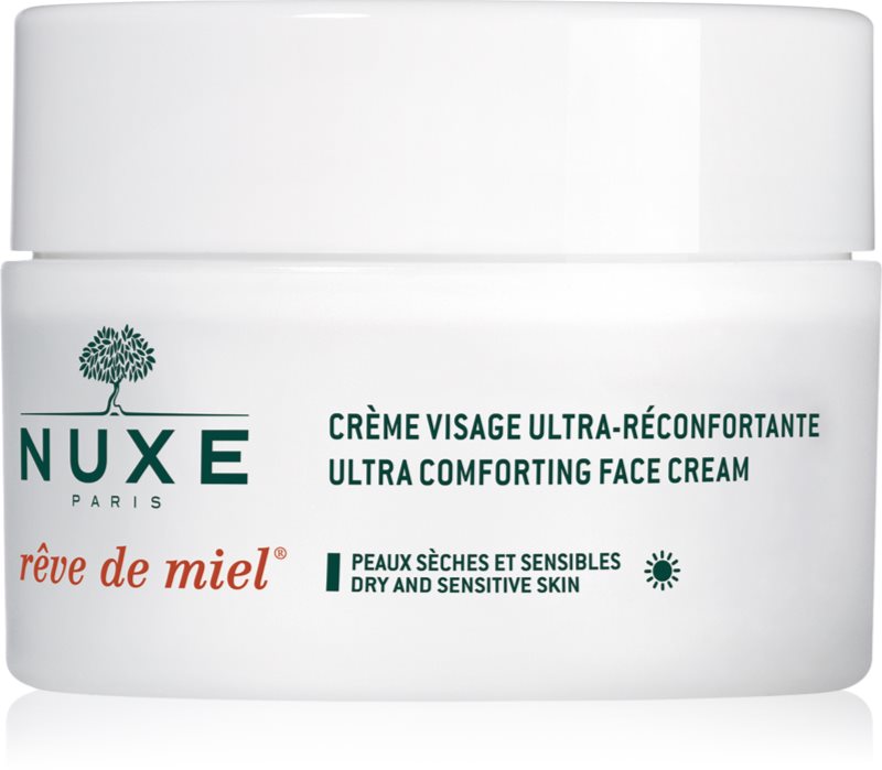 Nuxe Rêve de Miel crema de día hidratante y nutritiva para pieles secas
